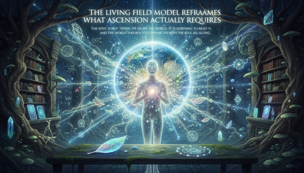 Reading the Field: How the Living Field Model Reframes What Ascension Actually Requires