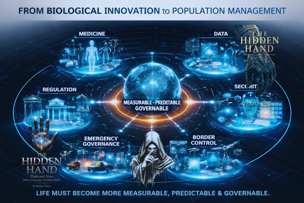 From Biological Innovation to Population Management: What Kind of Future Is Being Built?