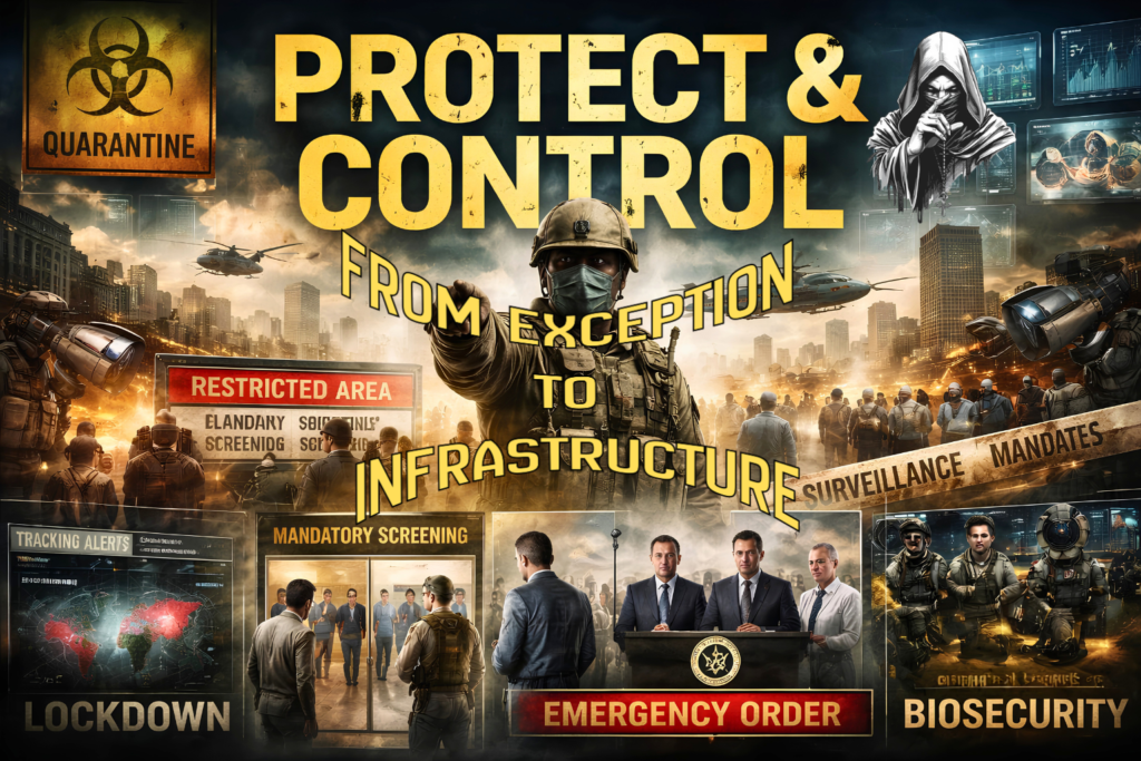 From Exception to Infrastructure: How Crisis Normalizes Biological Control