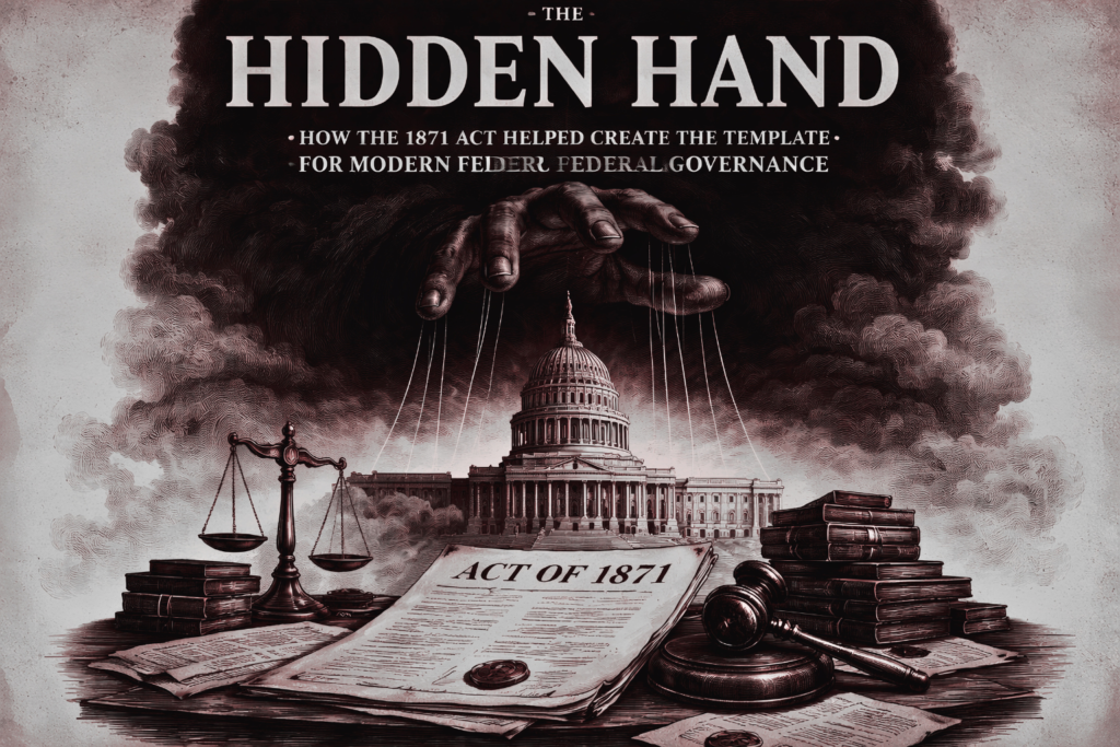 How the 1871 Act Helped Create the Template for Modern Federal Governance